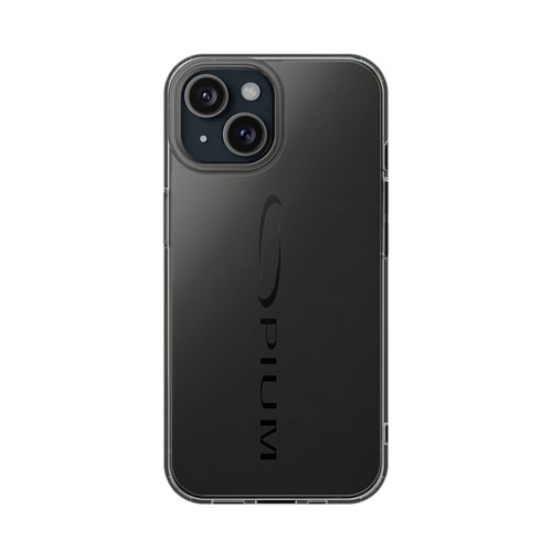 Opium clear phone case - phone,
