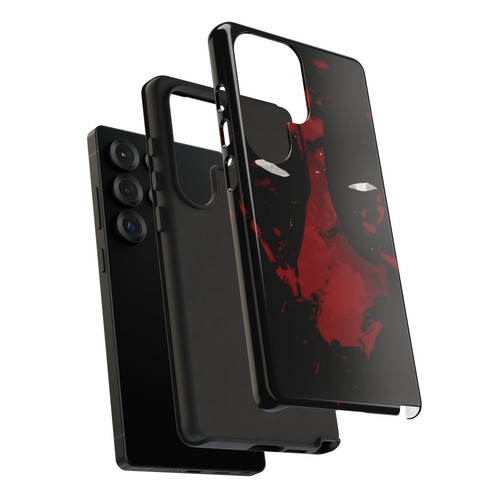 Black red iphone galaxy - red, iphone,